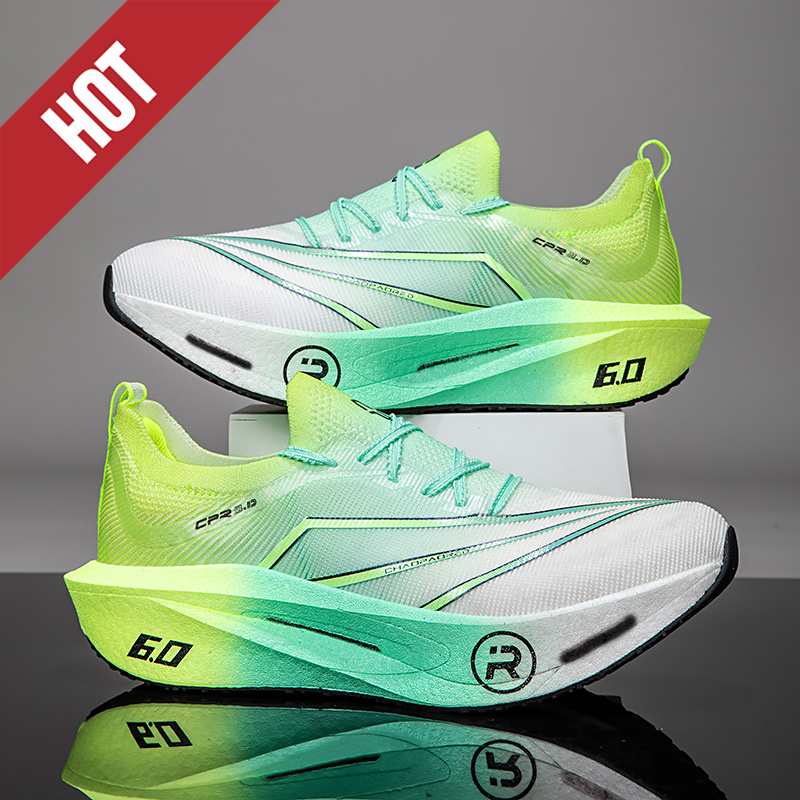 Running Shoe Carbon - Hardloopschoenen Carbon Board Luchtkussen Marathon Heren