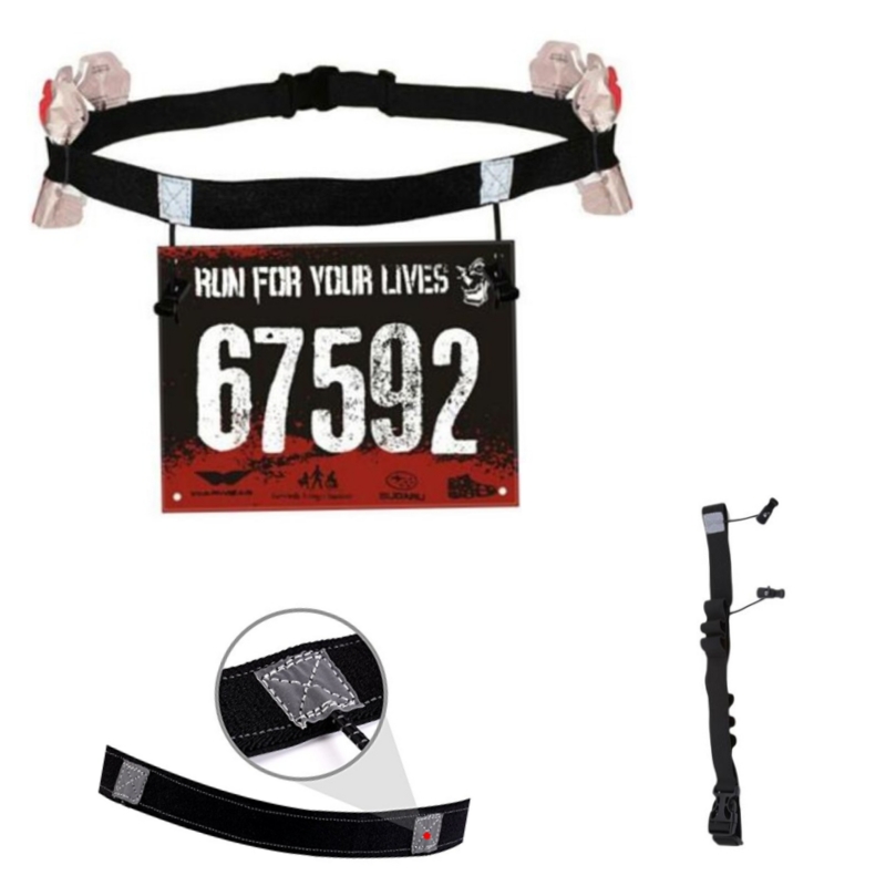 Running Gear Motor - Running Race Nummer Riem Heuptas Bib