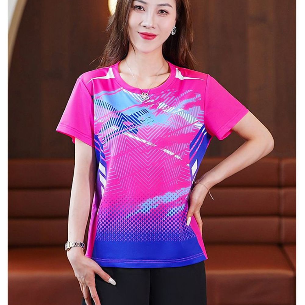 Running Gear Plus Size - Dames Yoga T-shirt Sneldrogend Sportkleding Korte