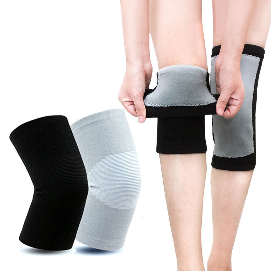 Running Gear Knee - Wosweir 1 Paar Winter Warme Kniebeschermers