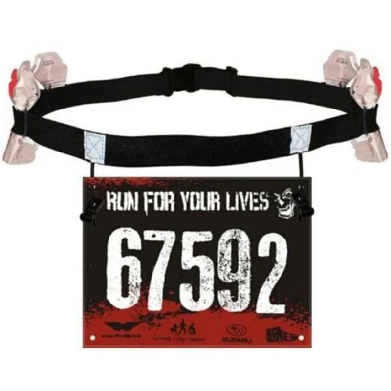 Running Gear Motor - Running Race Number Belt Heuptas Bib