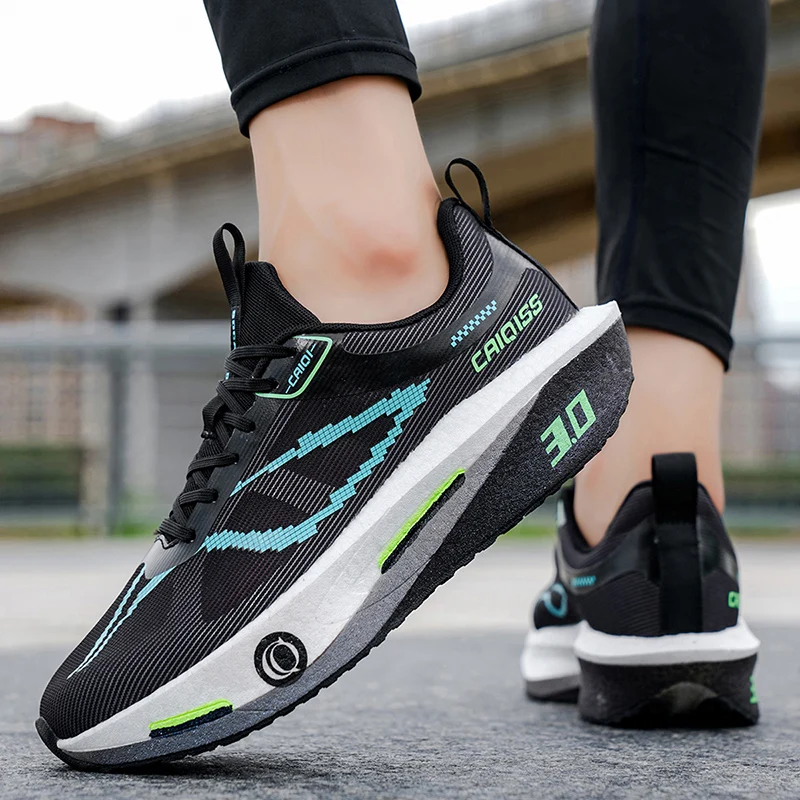 Running Shoe Carbon - Hardloopschoenen Carbon Board Specialiteit Marathon Heren