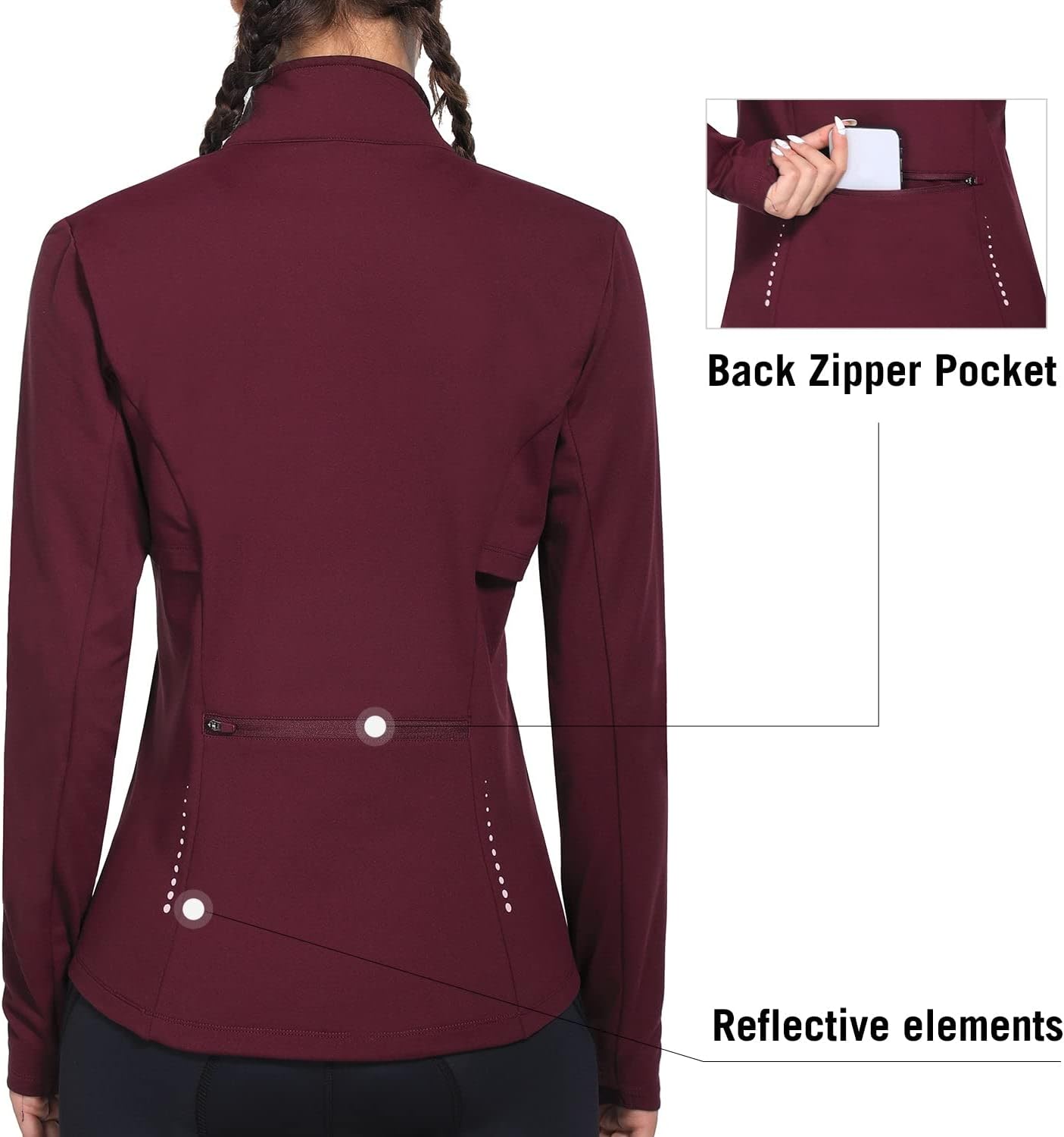 Dames winter koude weer volled - Running Gear Plus Size recensie en prijs