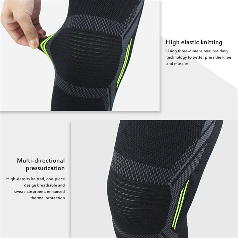 Enkele kniebeschermer Gebreid  - Running Gear Knee recensie en prijs