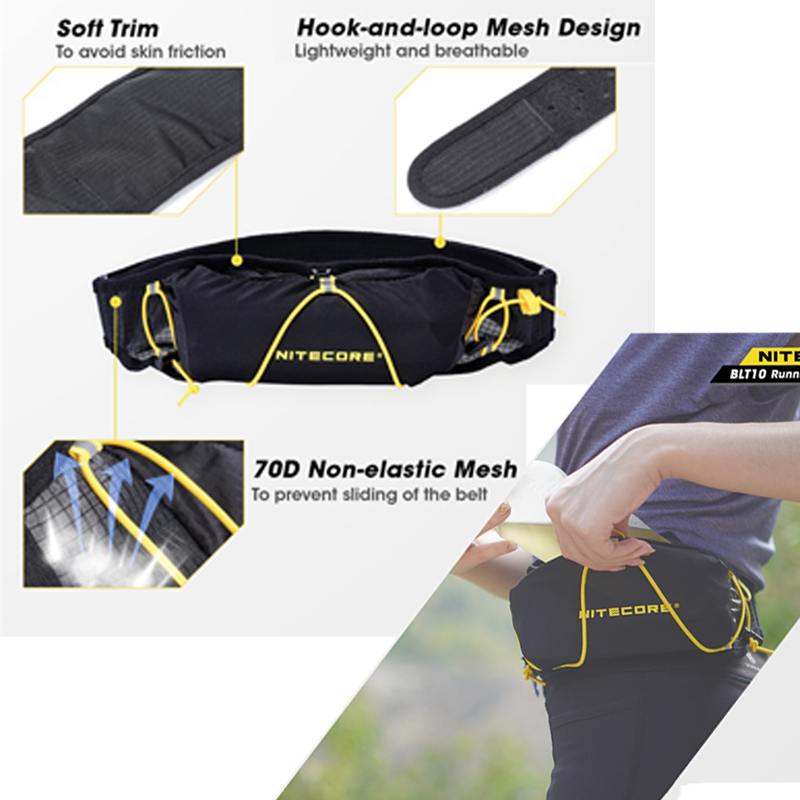NITECORE BLT10 Running Heuptas - Running Gear Belt recensie en prijs