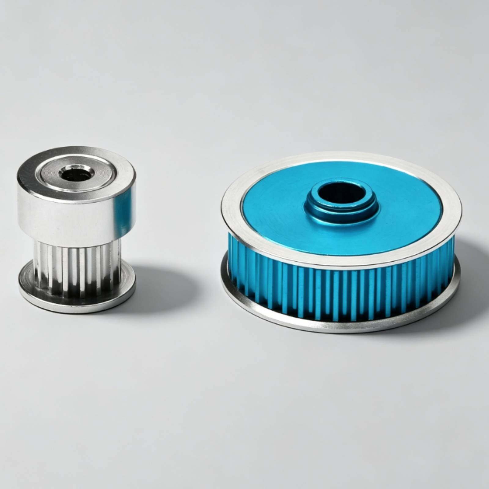 TT02 Belt Drive Blauw geanodis - Running Gear Motor recensie en prijs