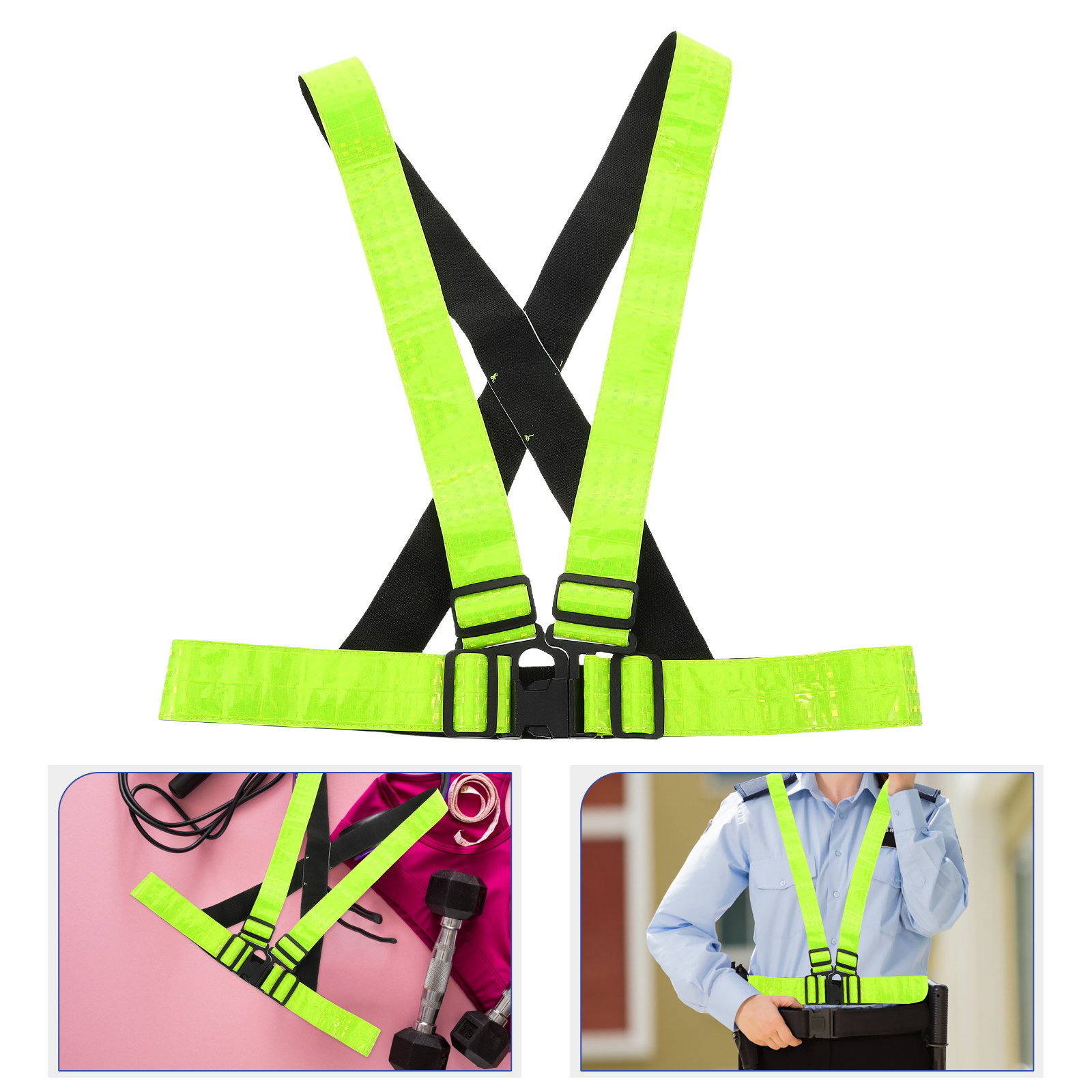 Loopvest met hoge zichtbaarhei - High And Running Gear recensie en prijs
