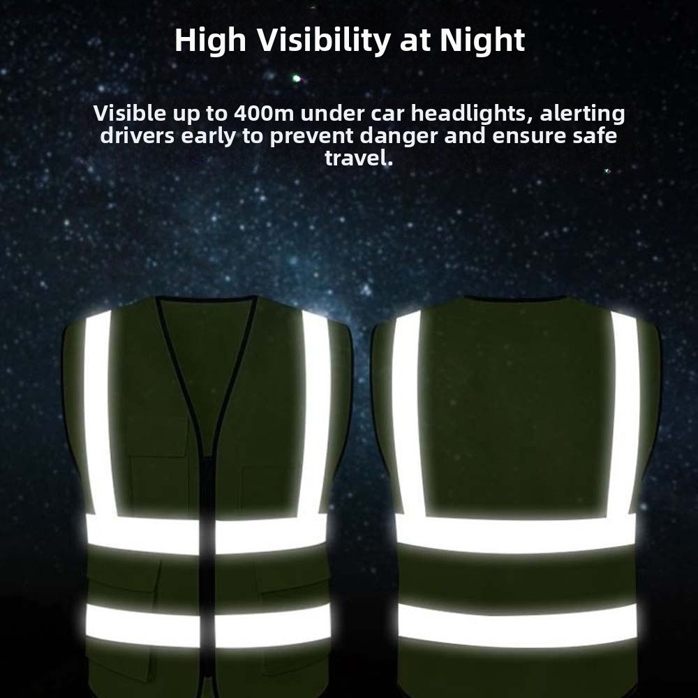 Reflecterend vest met hoge zic - High And Running Gear recensie en prijs