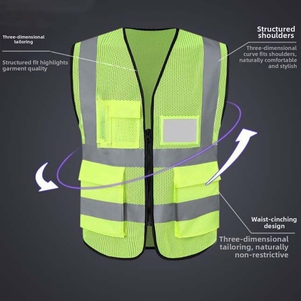 Reflecterend vest met hoge zic - High And Running Gear recensie en prijs