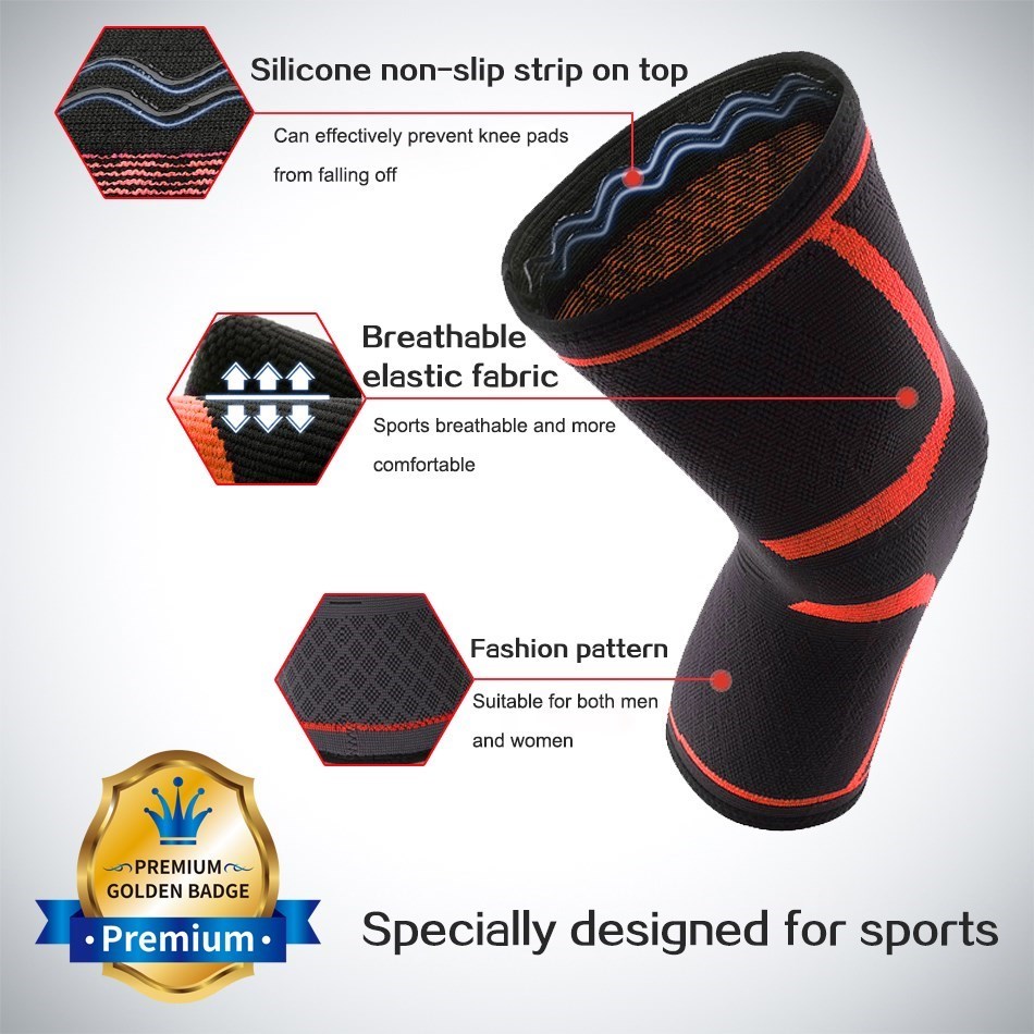Wosweir 1 Pc Elastische Kniebe - Running Gear Knee recensie en prijs