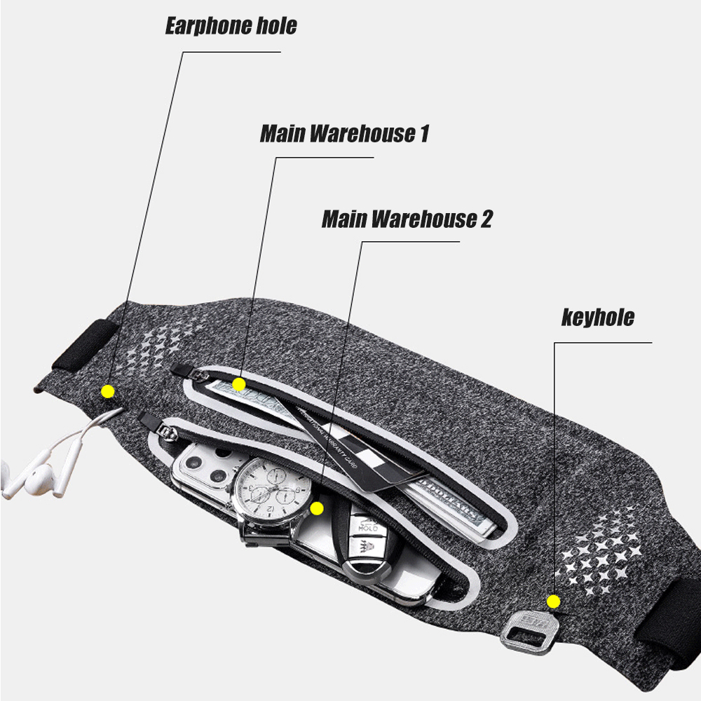 1 Stuk Heuptasje Voor Dames He - Running Gear Belt recensie en prijs