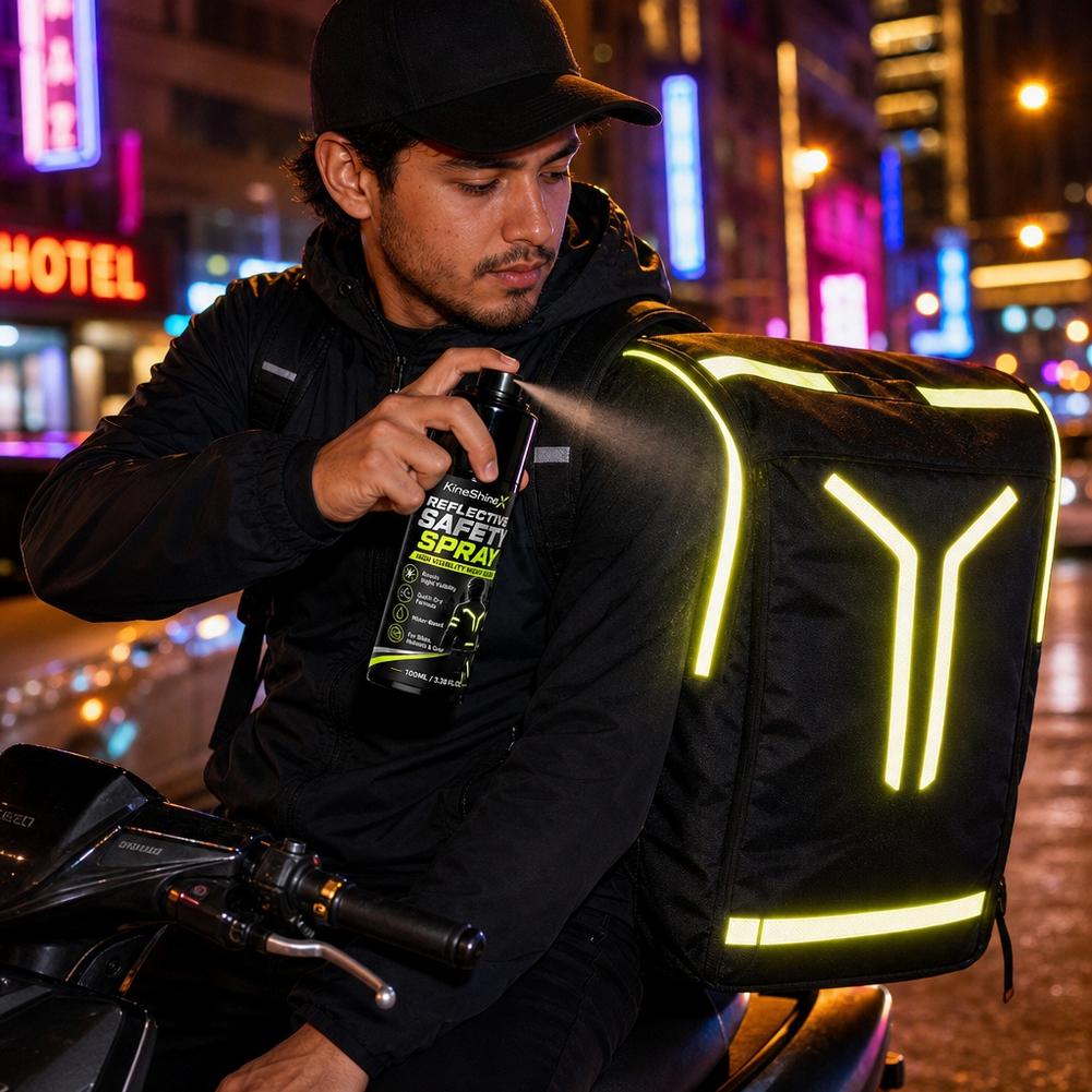 Reflecterende veiligheidsspray - High And Running Gear recensie en prijs