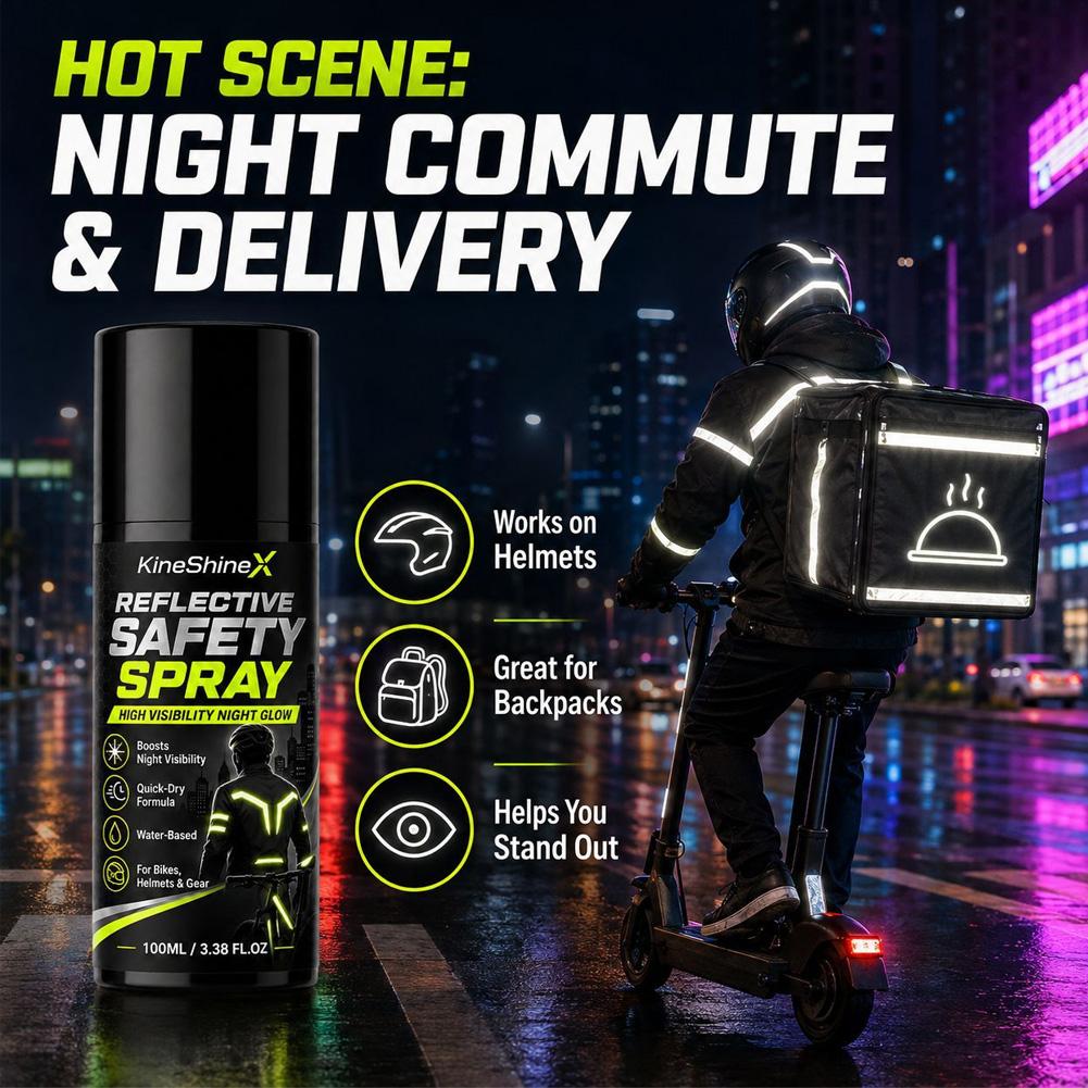 Reflecterende veiligheidsspray - High And Running Gear recensie en prijs
